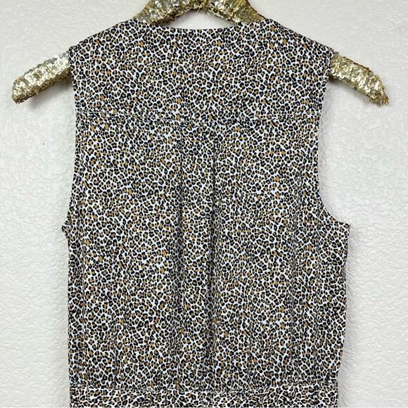 Banana Republic • Leopard Print Wrap Jumpsuit - Picture 10 of 15